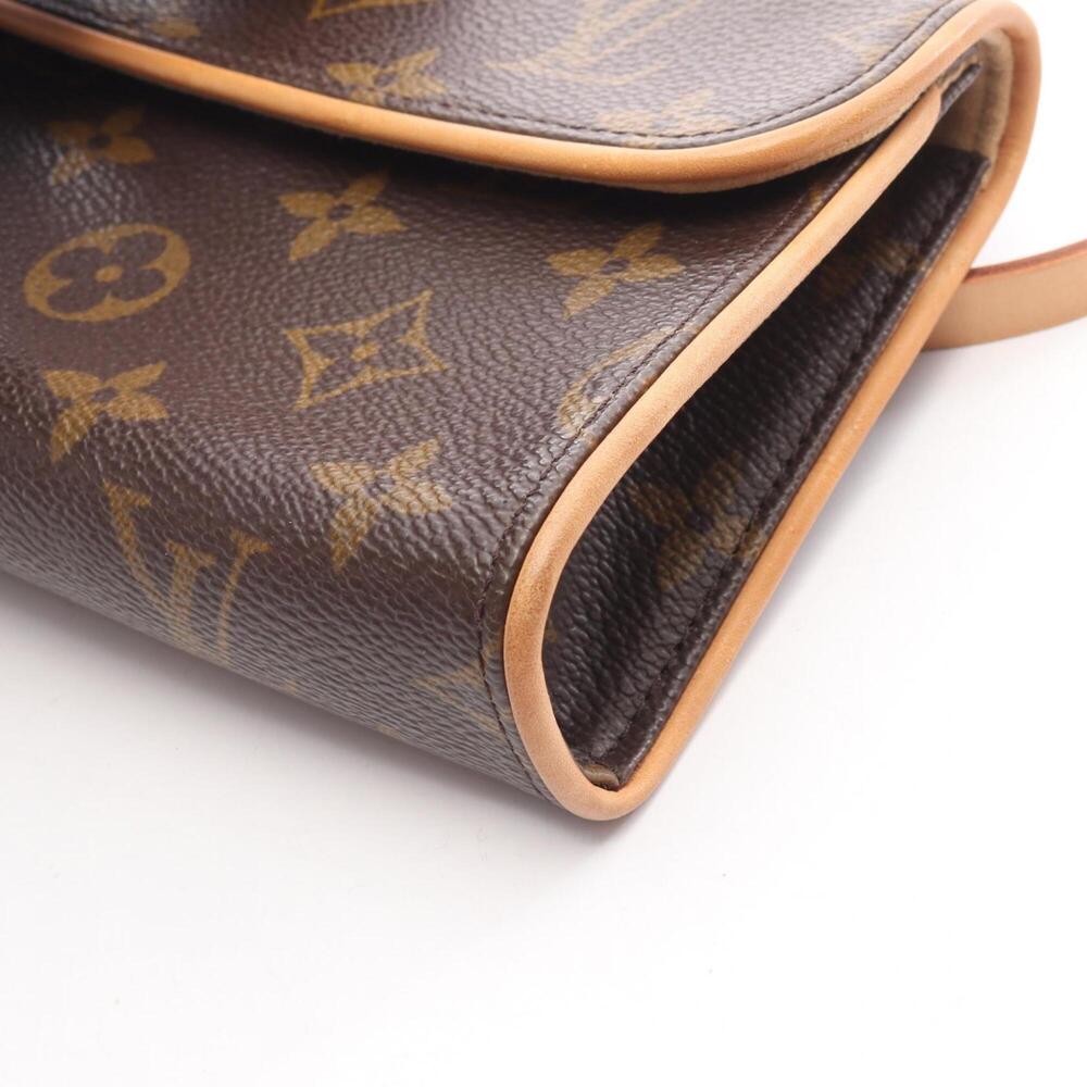 LOUIS VUITTON Brown Monogram Leather Pochette Fanny Pack - Picture 8 of 11